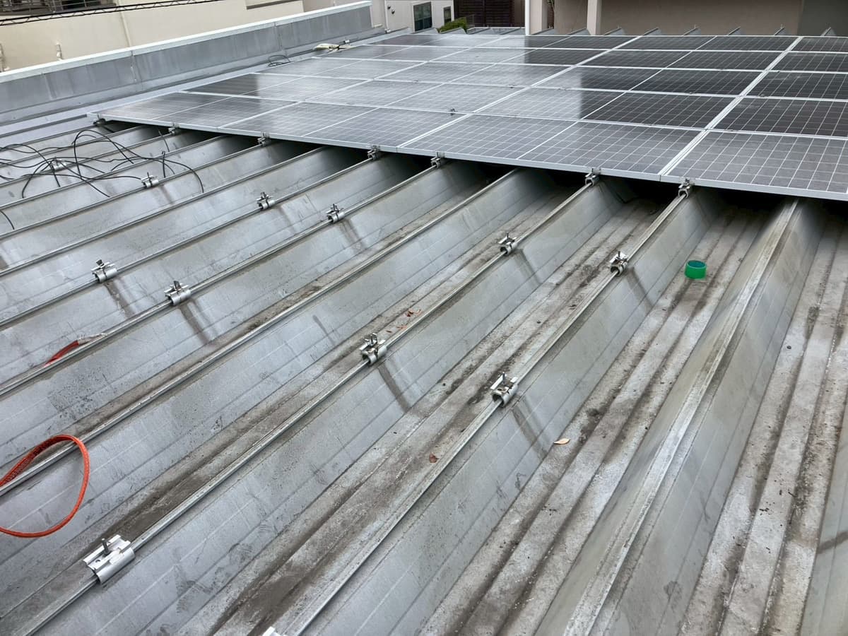 太陽光発電設備取外撤去工事