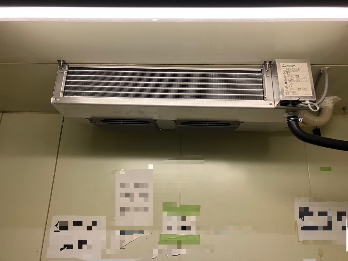 兵庫県某商業施設様冷凍冷蔵設備改修工事